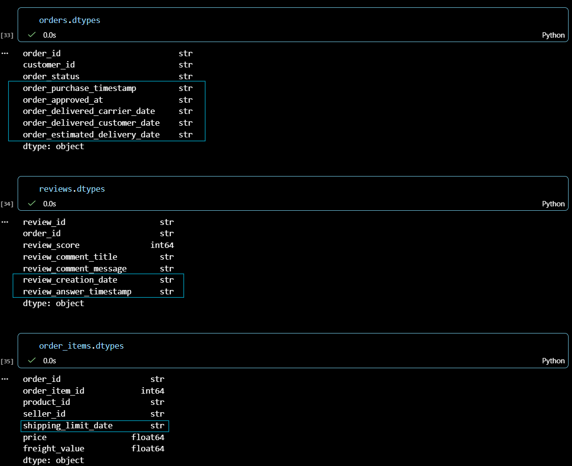 Identifying Date type variables imported as Str() type